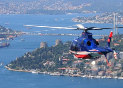 Полет на вертолете в Стамбуле